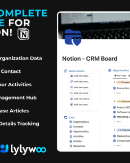 CRM Notion Template