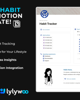 Habit Tracker Notion Template